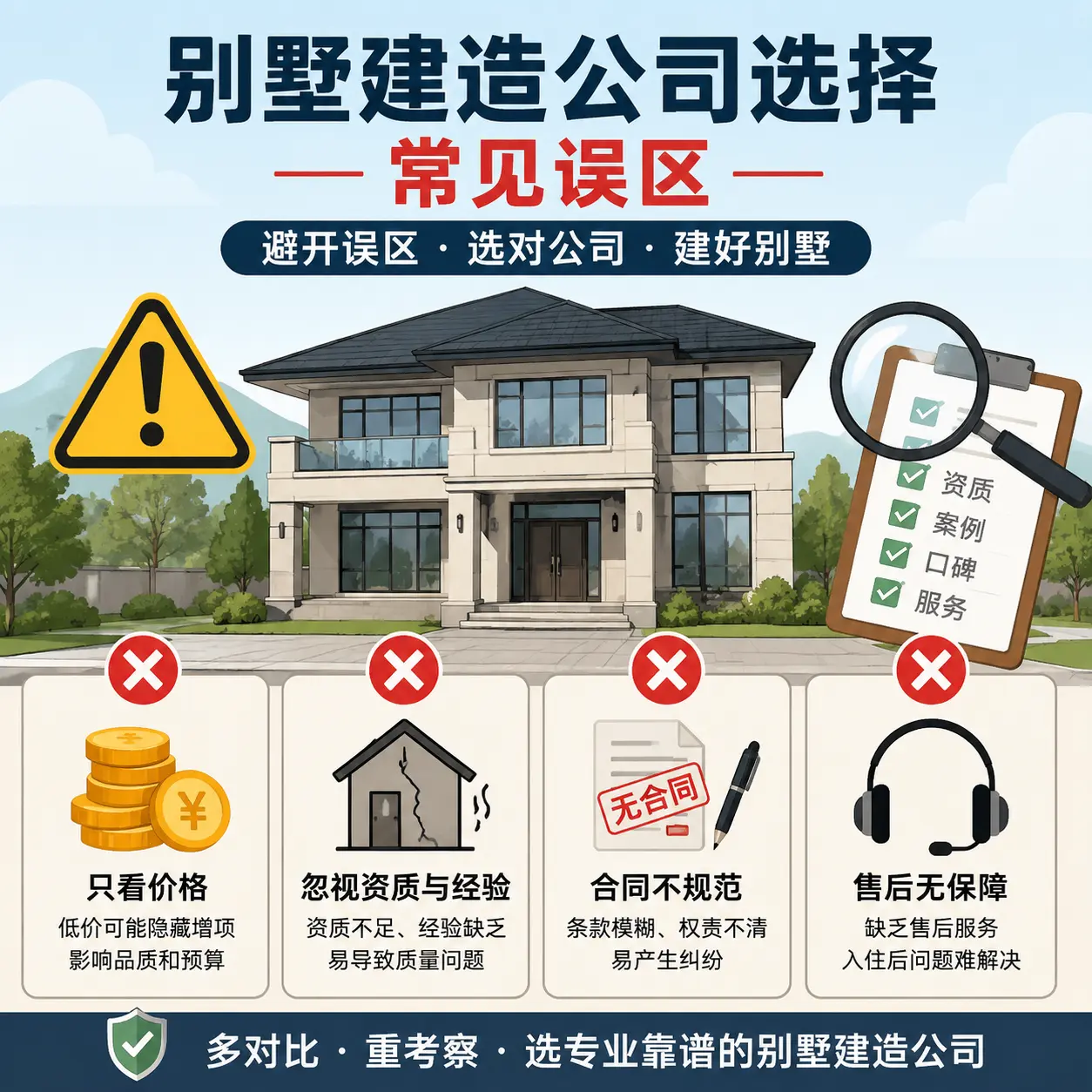 望谟 别墅建造公司推荐:了解市场行情与服务内容